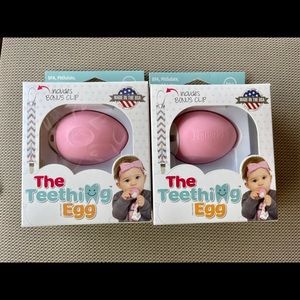 Teething egg. Never opened.